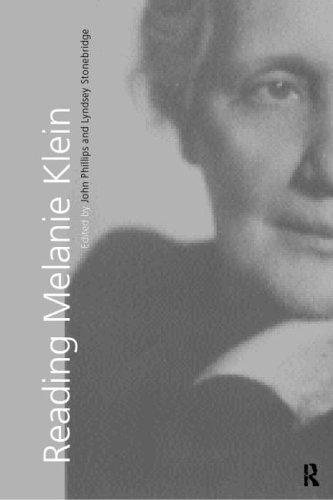 Couverture : Reading Melanie Klein