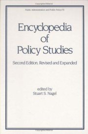 Couverture : Encyclopedia of policy studies