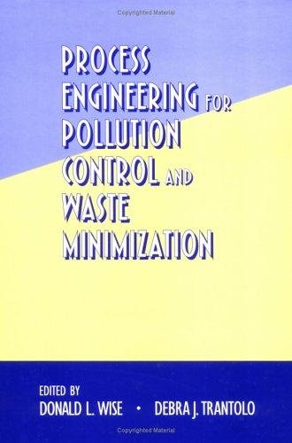 Couverture : Process engineering for pollution control and waste minimization