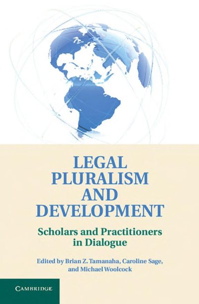 Couverture : Legal Pluralism and Development