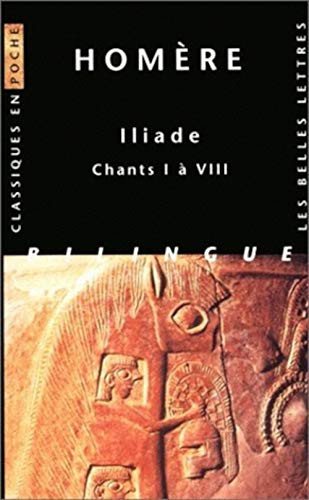 Couverture : Homere. Iliade. Chants I a VIII