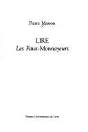 Couverture : Lire Les faux-monnayeurs.