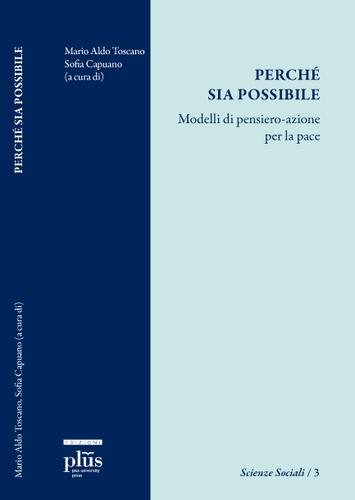 Couverture : La cultura della pace nelle politiche della Regione Toscana