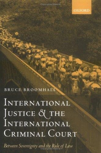 Couverture : International justice and the International Criminal Court