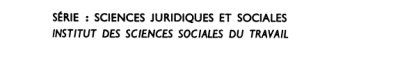 Couverture : L' individuel et le collectif dans la formation des travailleurs