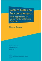 Couverture : Lecture Notes on Functional Analysis