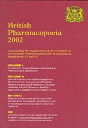 Couverture : British Pharmacopoeia, 2002