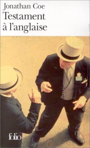 Couverture : Testament à l'anglaise