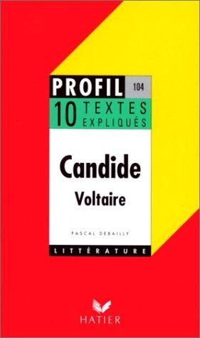 Couverture : Candide (1759)