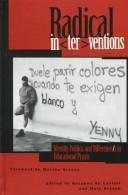 Couverture : Radical in(ter)ventions