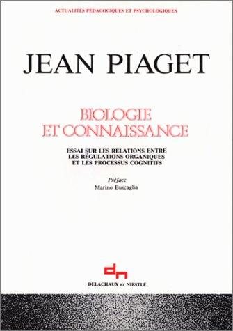 Couverture : Biologie et connaissance