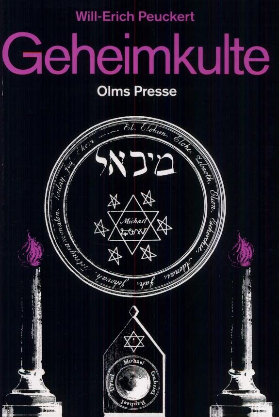 Couverture : Geheimkulte ([Facsim. ed.]) Will-Erich Peuckert
