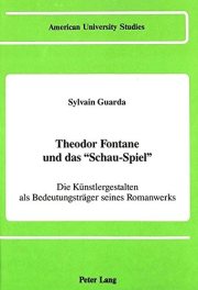 Couverture : Theodor Fontane und das "Schau-Spiel"
