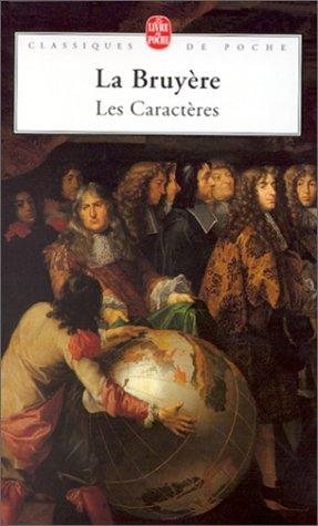 Couverture : Les Caracteres