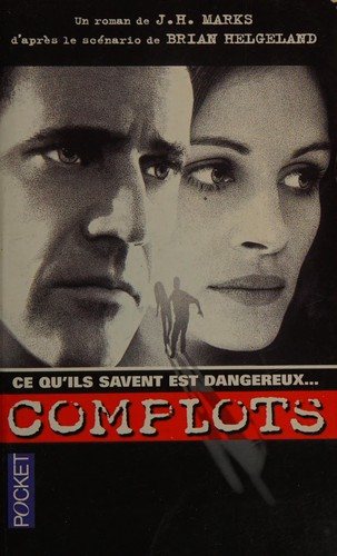 Couverture : Complots