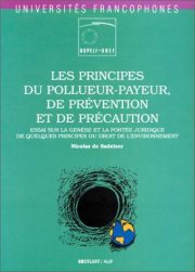 Couverture : Les Principes du pollueur-payeur de prévention et de précaution