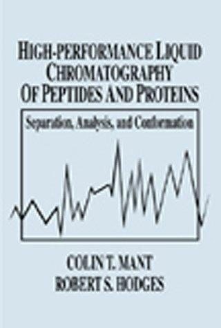 Couverture : High-performance liquid chromatography of peptides and proteins
