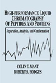 Couverture : High-performance liquid chromatography of peptides and proteins