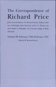 Couverture : The Correspondence of Richard Price, Volume III