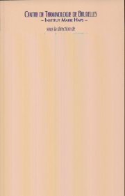 Couverture : Des termes et des choses