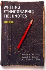 Couverture : Writing Ethnographic Fieldnotes