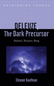 Couverture : Deleuze, The Dark Precursor