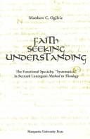 Couverture : Faith Seeking Understanding