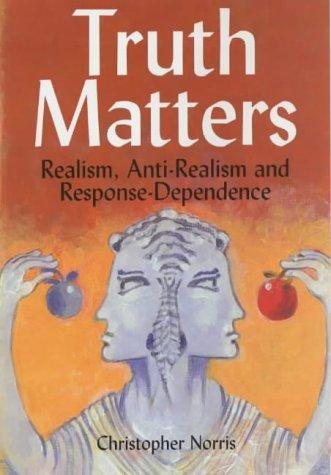 Couverture : Truth matters