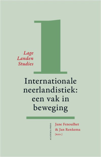 Couverture : Internationale neerlandistiek