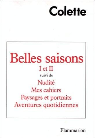 Couverture : Belles saisons
