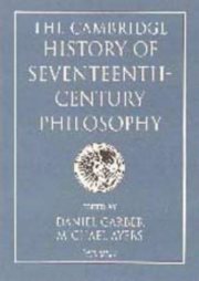 Couverture : The Cambridge History of Seventeenth-Century Philosophy 2 Volume Hardback Set