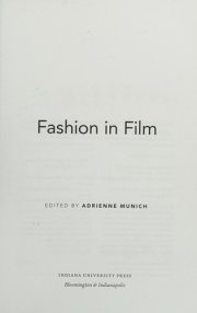 Couverture : Fashion in film