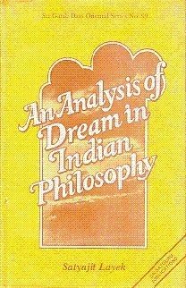 Couverture : An analysis of dream in Indian philosophy