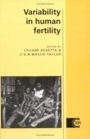 Couverture : Variability in human fertility