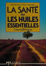 Couverture : La Santé par les huiles essentielles