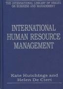 Couverture : International Human Resource Management (The International Library of Essays on Business and Management)