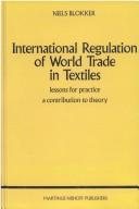 Couverture : International regulation of world trade in textiles