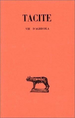 Couverture : Vie d'Agricola