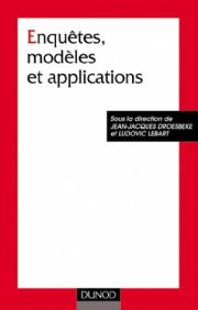 Couverture : Enquêtes modeles et applications - sciences sociales et gestion