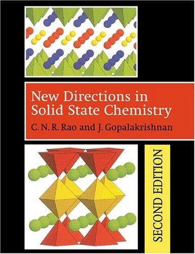 Couverture : New directions in solid state chemistry