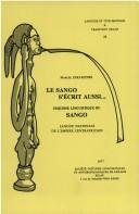 Couverture : Le sango s'écrit aussi--