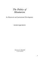 Couverture : The politics of monetarism