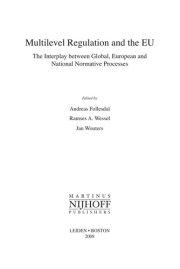 Couverture : Multilevel regulation and the EU