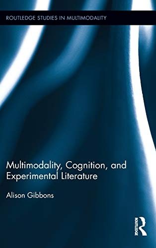 Couverture : Multimodality, cognition, and experimental literature