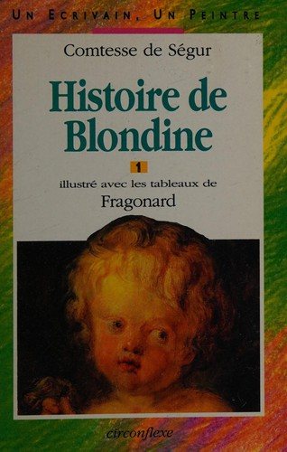 Couverture : Histoire de Blondine