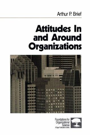 Couverture : Attitudes in and around organizations