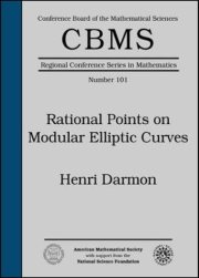 Couverture : Rational Points on Modular Elliptic Curves (Cbms Regional Conference Series in Mathematics)