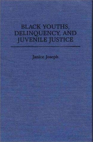 Couverture : Black youths, delinquency, and juvenile justice
