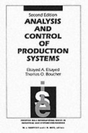 Couverture : Analysis and control of production systems