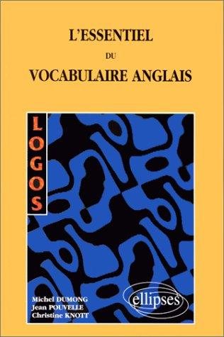 Couverture : L'Essentiel du vocabulaire anglais